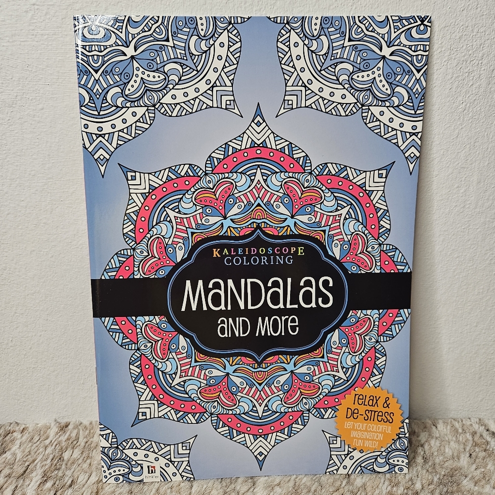Mandalas and More Coloring Book